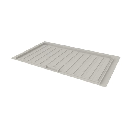 Rev-A-Shelf Thermoplastic (TPE), Gray, 34.5 in W, 0.75 in H, 34.5 in L, Gray SBVDTF-3336-14-1
